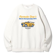앨빈클로 포뮬러 원 오버핏 맨투맨 티셔츠 MAR867