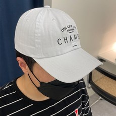 크군 남녀공용 데일리 볼캡 CHAMPS 레터링 모자