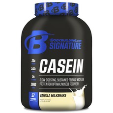 바디빌딩 카제인 바닐라 밀크셰이크 맛, 1개, 1.81kg