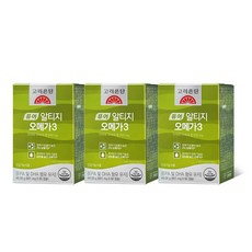 고려은단 퓨어 알티지 rTG 오메가3 60캡슐, 60정, 3개