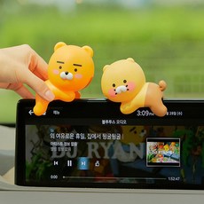 카카오프렌즈 피규어모니터방향제 춘식이 / 라이언