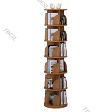이케아 회전 책장 거실 인테리어 만화책책장 2단 3단 4단 5단 6단, 이단 보강 화이트 지름 46Cm