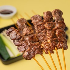 [평일 오전10시 당일출고] 닭꼬치 7종 파닭 염통 모듬 닭껍질 떡 야키토리 숯불 캠핑 꼬치구이 냉동 밀키트 캠핑용 꼬치세트, 닭껍질꼬치