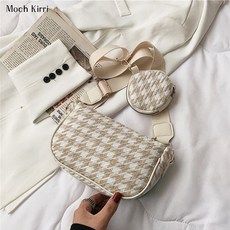 Moch Kirri 2in1 숄더백 크로스백 가방 숙녀 손 가방 작은 지갑으로 여성 캐주얼 크로스 바디 가방 핸드