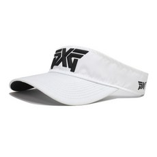 PXG PXG 페이스테드 로고 골프 바이저 썬캡 모자 VS940-WH, MISC