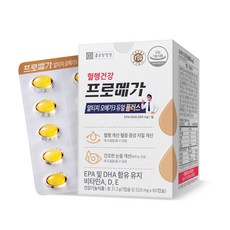종근당건강 프로메가 알티지 오메가3 플러스, 60정, 1개