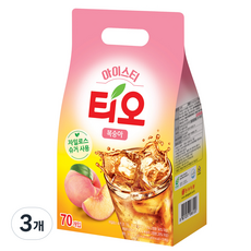 티오 아이스티 복숭아맛, 13g, 70개입, 3개