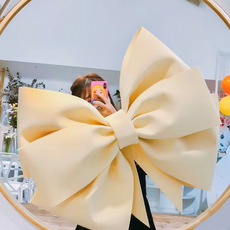 럭셔리 대형리본 대왕리본 DIY, 50cm(재단됨), 상아색
