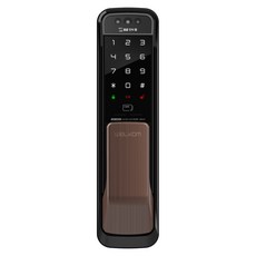 웰콤 솔리티 얼굴인식 무타공 푸시풀 도어락 WP-500A, 고객직접설치