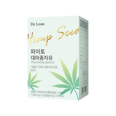 닥터린 WCS 냉압착 캐나다산 파이토 대마종자유, 30캡슐, 1개