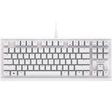 CHERRY 기계식 키보드 적축, 텐키리스, 화이트, MX 1.1 TKL