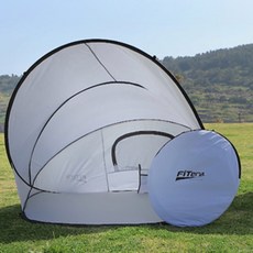 핏테라 1초 그늘막 원터치 텐트, WHITE, 2인용