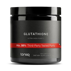 Toniiq 울트라 하이 스트렝스 글루타치온 캡슐 1000mg 240정, 60.0 Servings (Pack of 1)