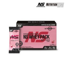 NS포대유청WPC 스틱 체리맛 1박스/20포 단백질 프로틴 헬스보, 500g