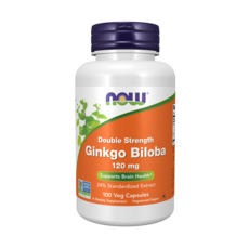 나우푸드 징코 빌로바 120mg 베지 캡슐 글루텐 프리 비건, 100개입, 1개, 100정