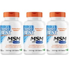 닥터스베스트 MSM 1500mg 타블렛, 120정, 3개