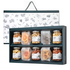 착한습관 견과 과일칩 담소 10종 선물세트, 1230g, 1세트