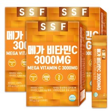 순수식품 비타민씨 100프로 3000 비타민C 3박스 분말 스틱 파우더, 3g, 300개