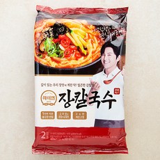 삼립 하이면 강릉식 장칼국수 2인분, 412g, 1개
