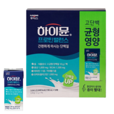 일동후디스 하이뮨 산양유 마시는 단백질 프로틴 음료, 6개, 190ml, 6개