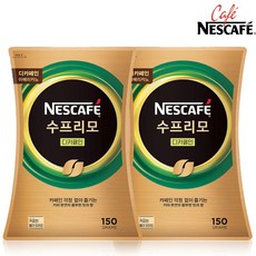 네스카페 수프리모 디카페인 리필팩150g x2개, 2개