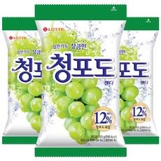 청포도 캔디, 153g, 3개