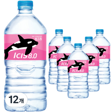 아이시스 8.0 생수, 1L, 12개