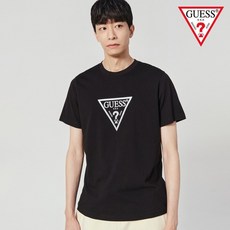 게스 남성 펄 삼각 반팔티 NN2K0543