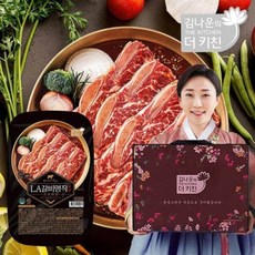 김나운더키친 김나운 LA갈비 명작 프리미엄 선물세트 1.6kg (400gX4팩), 단품