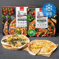 맛있닭 닭가슴살 한끼 피자 200g x 2p + 야채 플러스 200g 세트 (냉동), 1세트