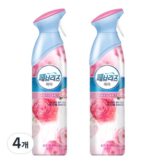페브리즈 에어 바람 속의 꽃 향기 실내 탈취제 본품, 275g, 4개