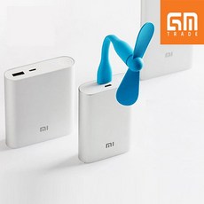 샤오미 휴대용 USB 선풍기 SSFS01ZM, 블루, 1개