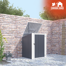 캐나다쉐드 조립식창고 MINI BOX1 1x1m 0.3평 미니창고 코스트코창고 마당창고 소형창고 농막 펜션 펜션창고 카페창고 제주도창고 야외창고 어린이집 전원주택 창고 제주도창고, 창고단품+무료배송