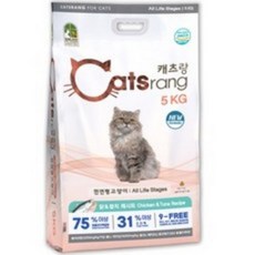 캐츠랑 NEW 전연령 올라이프 고양이 건식사료, 닭 + 참치, 5kg, 1개