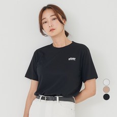 아피나르 레이온 찰랑 프린트 반팔 티셔츠