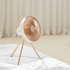 크레모아 무선 서큘레이터 선풍기 V600+ 샌드베이지 [전용 파우치 증정], 샌드베이지 (파우치증정)