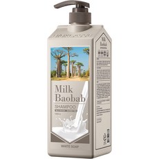 밀크바오밥 대용량 샴푸 화이트솝향, 1000ml, 1개