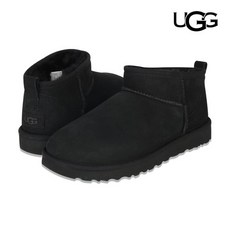 어그(UGG) 어 그 부츠 클래식 울트라 미니 블랙 1116109-BLK