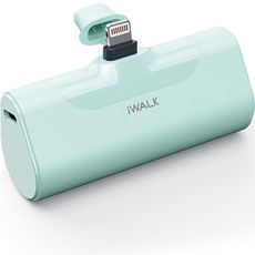아이워크 미니 보조배터리, DBL4500L(아이폰용), 민트