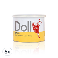 돌 골드 소프트 왁스 팔/다리용, 400ml, 5개