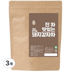 진차 맛있는 국산 유기농 돼지감자차, 70g, 3개
