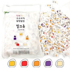 하오리위안 밀크츄 5가지 믹스캔디, 1000g, 1개