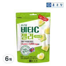 종근당 영국산 비타민C 1000 구미젤리 샤인머스켓, 6개, 42g