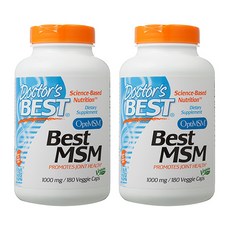 닥터스베스트 MSM 1000mg 베지 캡, 180개입, 2개, 180정