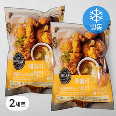애슐리 스윗 갈릭 크리스피 치킨 420g x 2p + 소스 40g x 4p세트 (냉동), 2세트