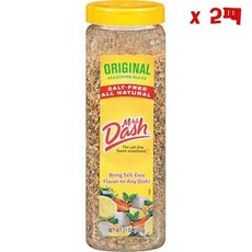 Mrs. Dash 미세스 대쉬 오리지널 솔트 프리 시즈닝 블렌드 595g 2팩