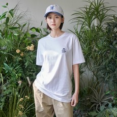 베이직하우스 면 20수 그래픽 티셔츠 LWTS3155