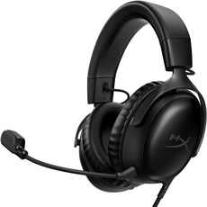 하이퍼엑스 Cloud 3 블랙 게이밍 헤드셋, 727A9AA