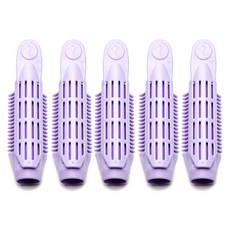 셀리본 헤어볼륨롤스타 뿌리 볼륨업 집게 5p, 1개, 바이올렛
