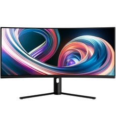 한성컴퓨터 86.4cm WQHD 1500R 커브드 리얼 144 울트라와이드 게이밍 모니터, TFG34Q14W(무결점)